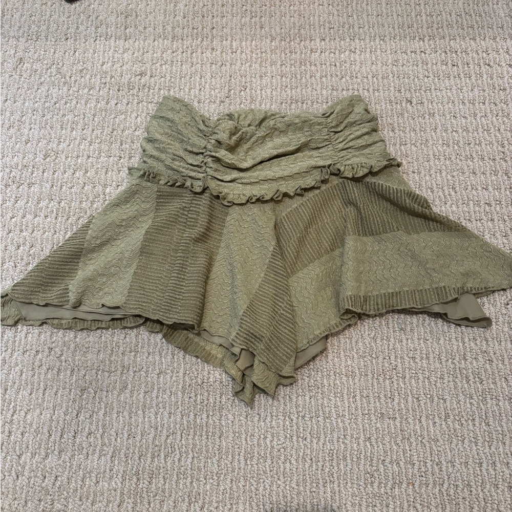 Urban Outfitters Textured Beige Skirt
